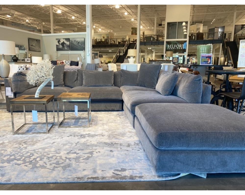 BeModern Jarod PKG541293 Sectional With Ottoman Belfort Furniture